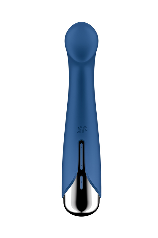 Изображение 2, Вибратор для точки G с ротацией Satisfyer Spinning G-Spot 1, силикон, синий, 16,8 см, TFA-4048765 Изображение 2, Вибратор для точки G с ротацией Satisfyer Spinning G-Spot 1, силикон, синий, 16,8 см, TFA-4048765