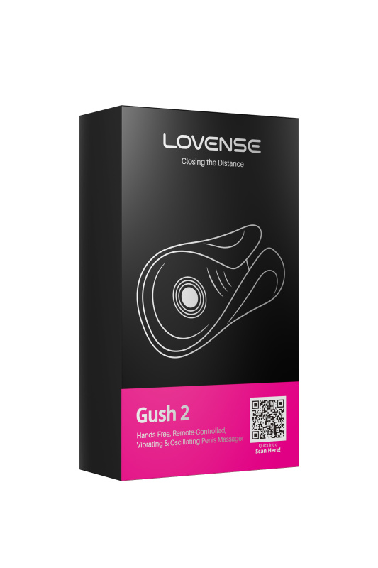 Изображение 7, Вибромастурбатор с осцилляцией LOVENSE Gush 2, силикон, бирюзовый, TFA-LE-48