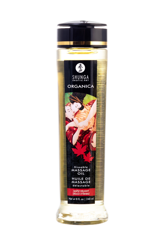 Изображение 2, Масло для массажа Shunga Organica Maple Delight, возбуждающее, 240 мл, TFA-1120