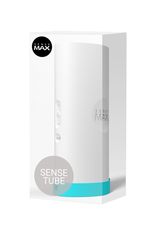 Изображение 10, Мастурбатор нереалистичный Sense Max, силикон, белый, 18,5 см, TFA-STW