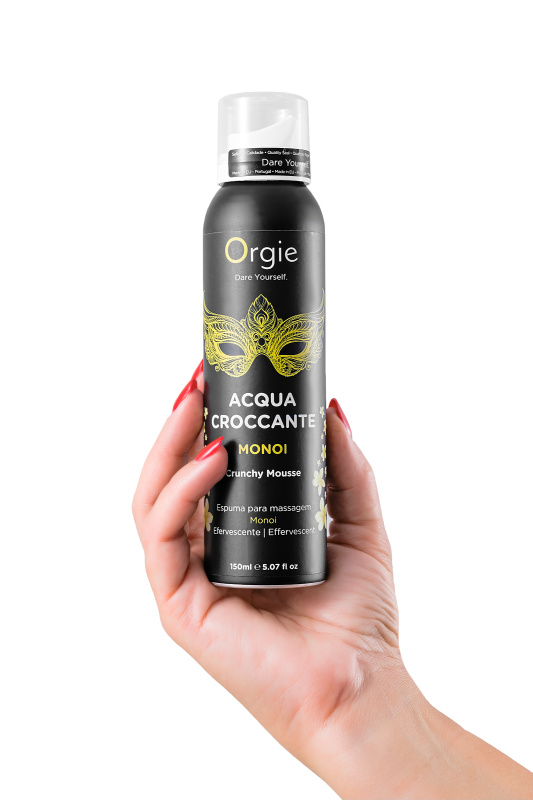 Изображение 4, Шипучая пена для массажа Orgie Acqua Croccante Monoi, аромат масла моной, 150 мл, TFA-51546
