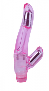 вибратор dual stimulator curvaceous розовый 83059-PINK