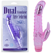 вибратор dual stimulator curve seduction розовый 83060-PINK