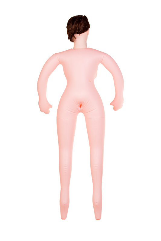 Изображение 5, Кукла надувная Gabriella с реалистичной головой, брюнетка, TOYFA Dolls-X, с тремя отверстиями, кибе, TFAM-117017