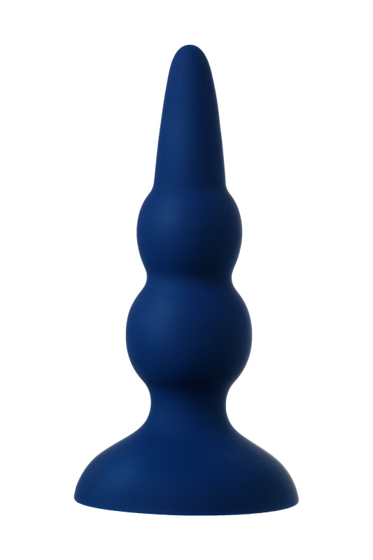 Изображение 3, Анальная вибровтулка O'Play Prime с пультом ДУ, силикон, синий, 12 см., TFA-221002