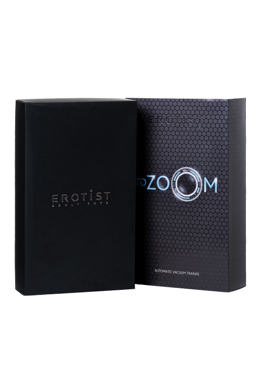Изображение 16, Автоматический вакуумный тренажер для мужчин Erotist ToZoom, ABS пластик, черный, 28,5 см, TFA-549003