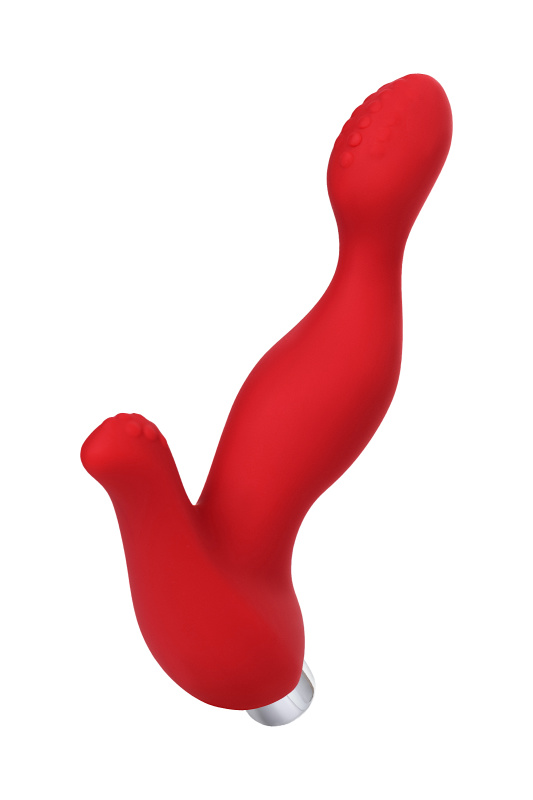 Изображение 4, Вибростимулятор простаты ToDo by Toyfa Proman, силикон, красный, 12,5 см, TFA-359001