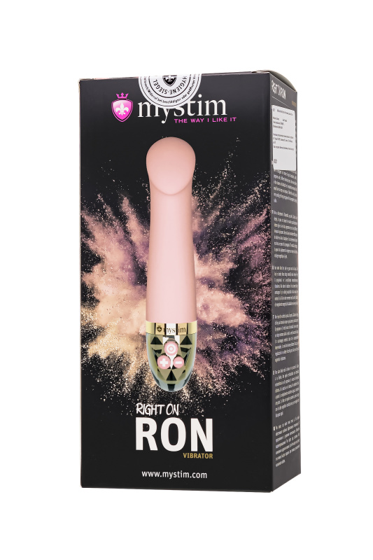 Изображение 10, Вибратор Mystim Right on Ron силикон, розовый, 16,5 см, TFA-46531