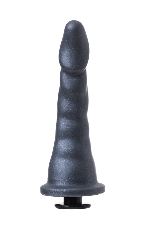 Изображение 3, Насадка для страпона RealStick Strap-On Axel, PVC, чёрный, 17,5 см, TFA-972004
