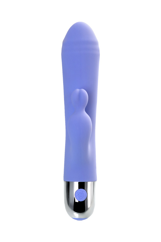 Изображение 2, Вибратор с клиторальной стимуляцией Flovetta Crocus, силикон, фиолетовый, 17,5 см, TFA-457708