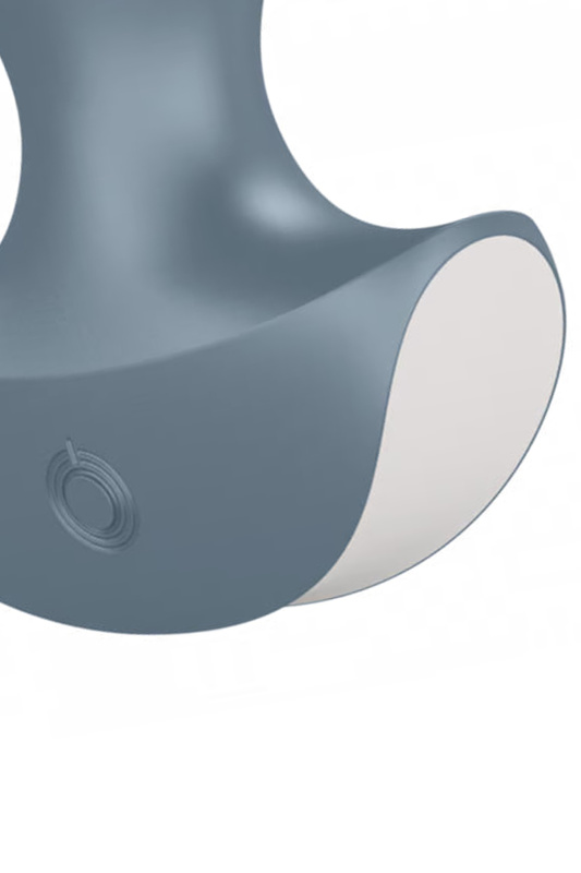 Изображение 4, Анальная виброелочка Satisfyer Lolli Plug 2, силикон, серый, 11 см, TFA-4003269 Изображение 4, Анальная виброелочка Satisfyer Lolli Plug 2, силикон, серый, 11 см, TFA-4003269