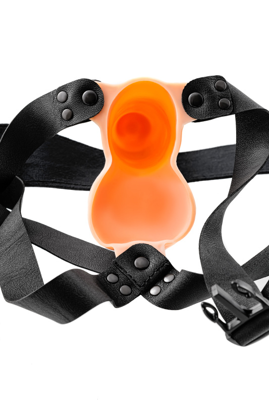 Изображение 3, Фаллопротез RealStick Strap-On Alister, TPE, телесный, 15 см, TFA-972015