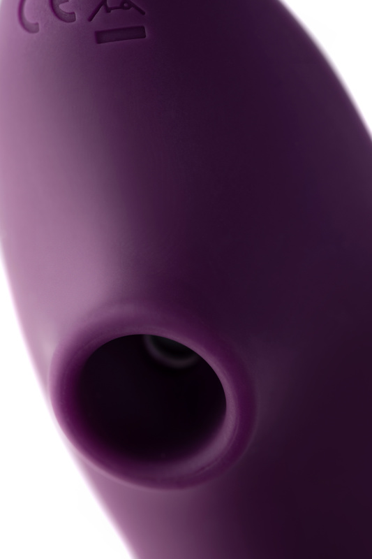 Изображение 10, Массажер с двойной стимуляцией, силикон, фиолетовый, 14 см, TFA-351026
