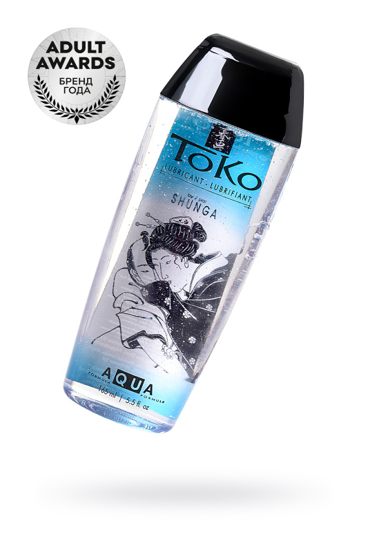Лубрикант Shunga Toko Aqua на водной основе, ультра-шелковистый, 165 мл, WAG-276200