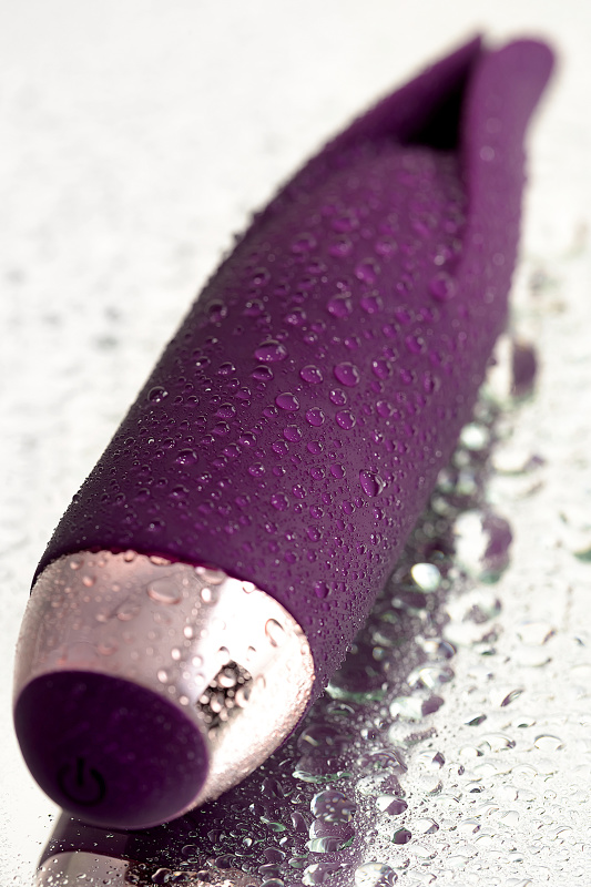 Изображение 14, Вибростимулятор L'EROINA by TOYFA Flo, силикон, фиолетовый, 18,5 см, TFA-561022