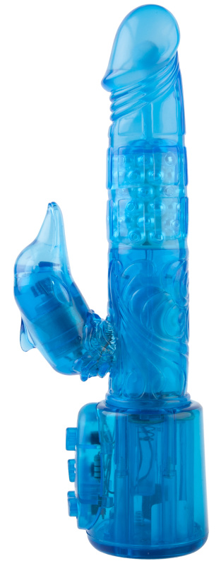 Изображение 2, Вибратор NMC Blue Dream в форме «дельфина», синий, TFA-FPBA182A00-044