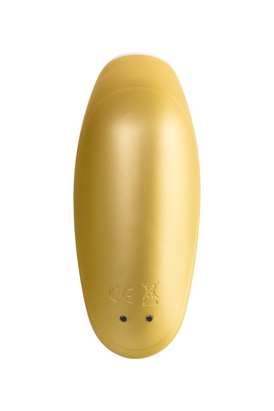 Изображение 4, Вакуум-волновой бесконтактный стимулятор клитора Satisfyer Love Breeze, силикон, золотой, 9,5 см., TFA-J2018-127-3