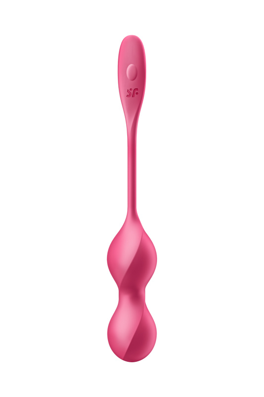 Изображение 3, Вагинальные шарики с вибрацией Satisfyer Love Birds 2 Connect App, с пультом ДУ, красный, 22,2 см, TFA-4002941