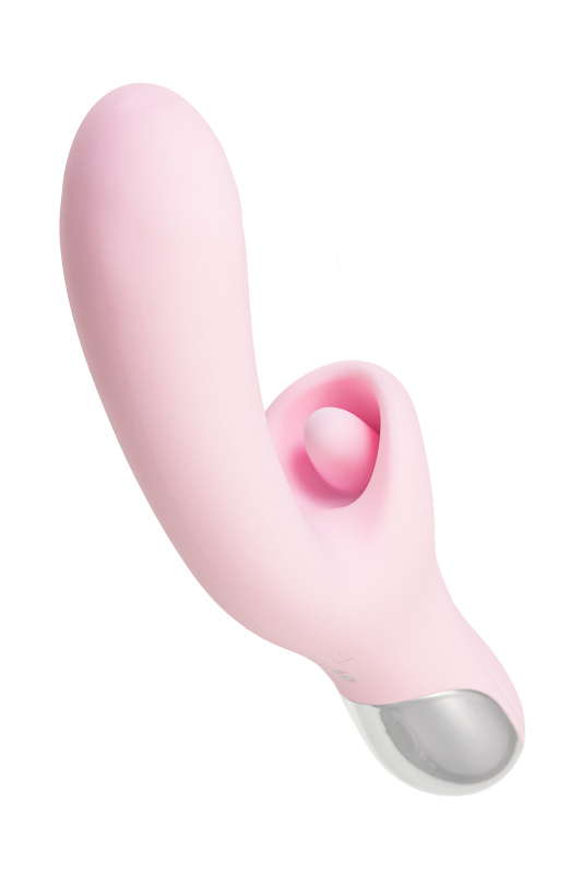 Изображение 6, Виброкролик с ласкающим язычком JOS Orali, силикон, розовый, 22 см, TFA-783056