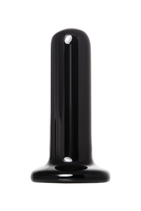 Изображение 2, Стеклянный мини-вибратор Sexus Glass, стекло, черный, 10 см, TFA-911009