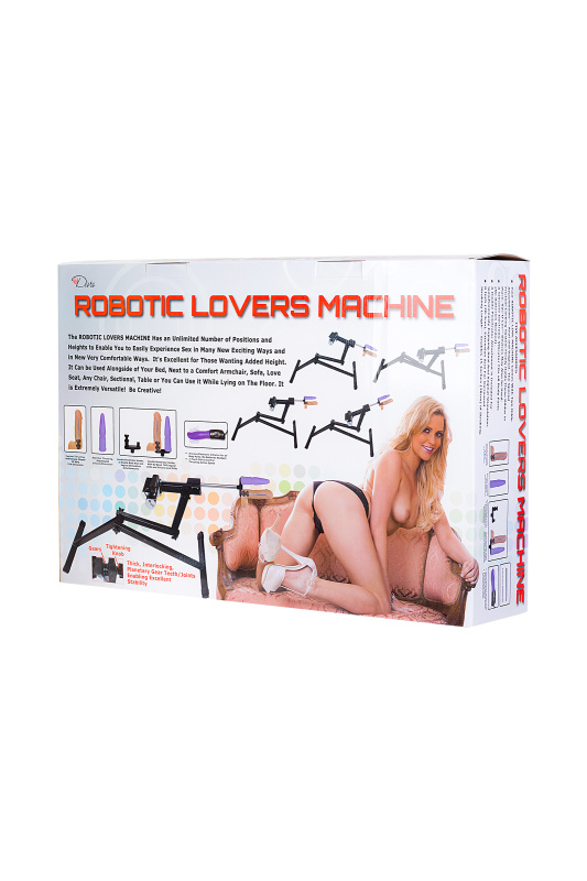 Изображение 8, Секс-машина Diva Robotic, с двумя насадками, металл, черная, 120 см, TFA-912383, TFA-912383
