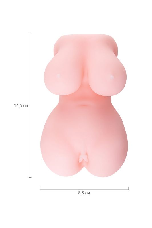 Изображение 9, Мастурбатор реалистичный Juicy Pussy by TOYFA Babycakes, TPE, телесный, 14,5 см, TFA-893039