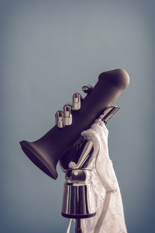 Изображение 14, Ремневой нереалистичный страпон на присоске Strap-on-me, XL, силикон, черный, 20 см, TFA-6013168