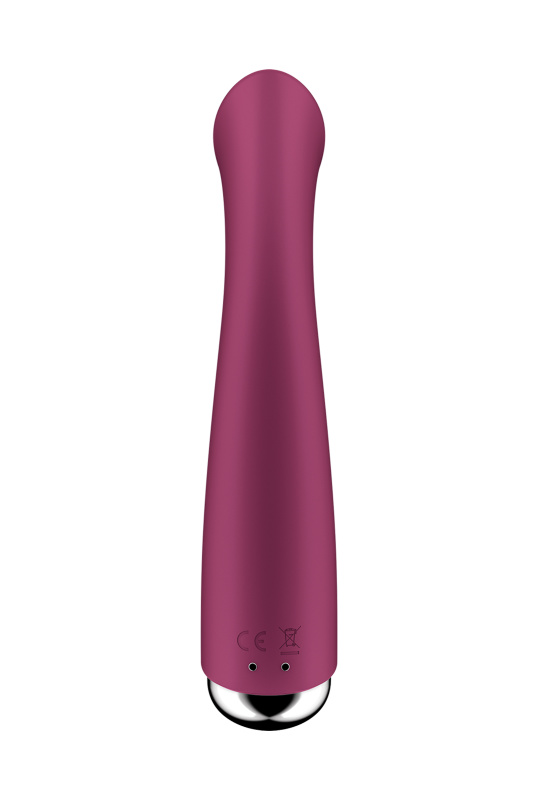 Изображение 3, Вибратор для точки G с ротацией Satisfyer Spinning G-Spot 1, силикон, бордовый, 16,8 см, TFA-4048758 Изображение 3, Вибратор для точки G с ротацией Satisfyer Spinning G-Spot 1, силикон, бордовый, 16,8 см, TFA-4048758
