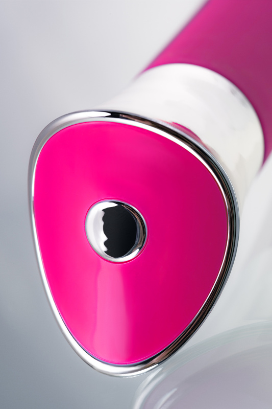 Изображение 9, Вибратор с клиторальным стимулятором JOS LOLY, с гибкой головкой, силикон, розовый, 21,6 см, TFA-783013