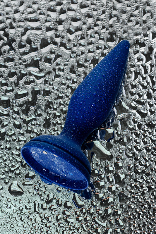 Изображение 21, Анальная вибровтулка O'Play Unico с пультом ДУ, силикон, синий, 13,5 см., TFA-221001