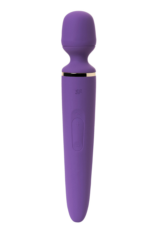 Изображение 3, Нереалистичный вибратор Satisfyer Woman Wand, ABS пластик, фиолетовый, 34 см., TFA-J2018-47-3