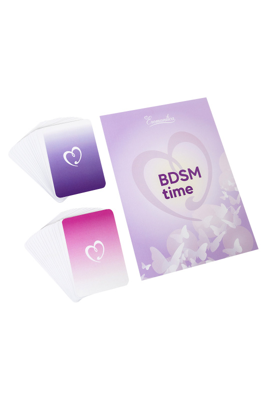 Изображение 12, Набор для ролевых игр в стиле БДСМ Eromantica «BDSM Time», два комплекта карт и контракт, TFA-213110