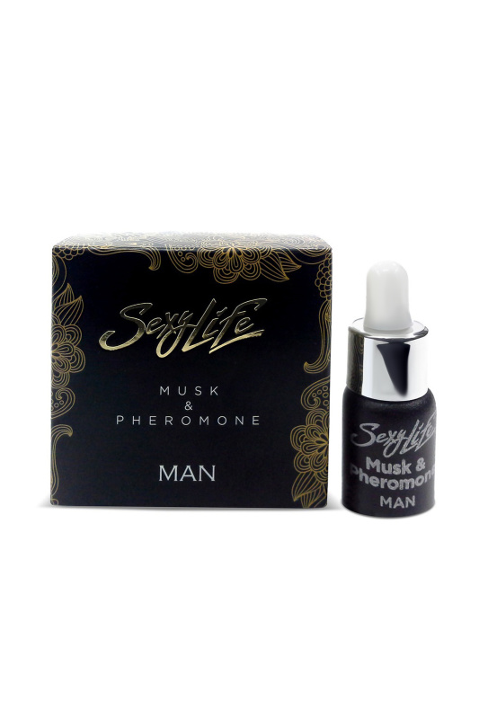 Изображение 4, Ароматическое масло с феромонами Sexy Life мужские, Musk and Pheromone 5 мл, FER-96