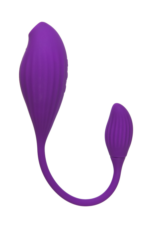 Изображение 4, Вакуумный стимулятор клитора JOS Ginny, силикон, фиолетовый, 31 см, TFA-782037