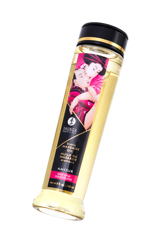 Изображение 4, Масло для массажа Shunga Amour «Sweet Lotus», возбуждающее, 240 мл., TFA-1023
