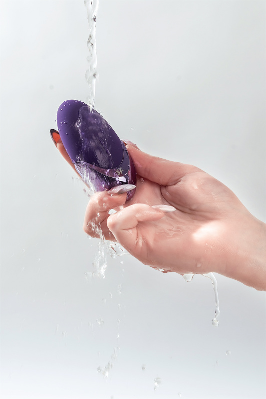 Изображение 8, Вибромассажер Satisfyer Layon 1, Purple pleasure, силикон, фиолетовый, 9,5 см., TFA-J2018-27-5