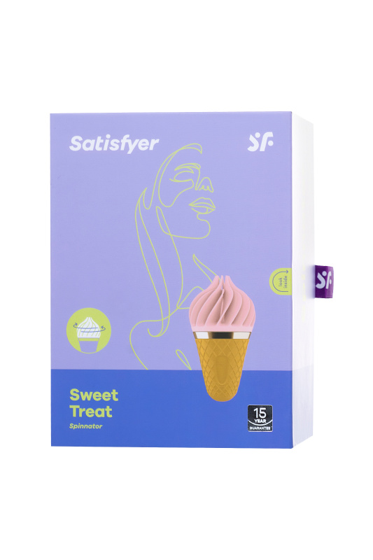 Изображение 9, Вибромассажер Satisfyer layons Sweet Treat , силикон, розовый, 10,4 см., TFA-EE73-581-0719