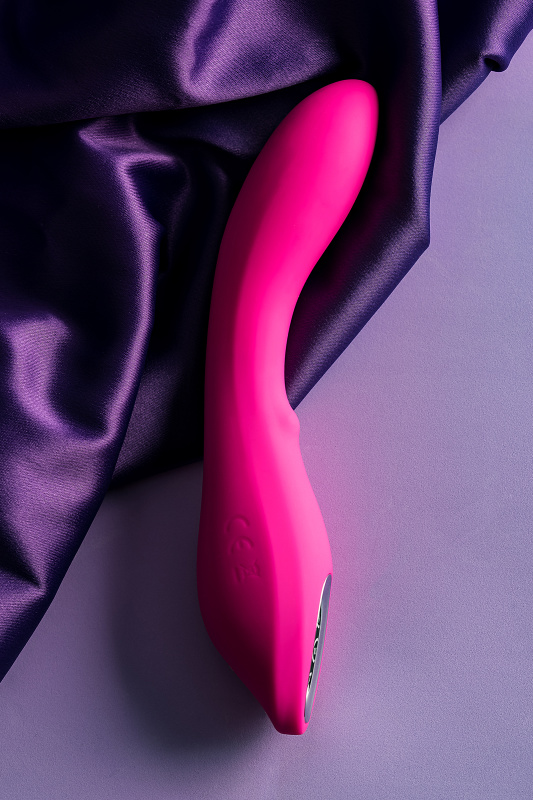 Изображение 12, Вибратор со стимулирующим шариком JOS BEADSY, силикон, розовый, 21 см, TFA-783031