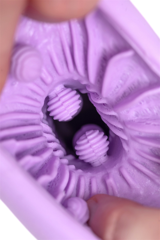 Изображение 13, Мастурбатор нереалистичный MensMax FEEL CRASH, TPE, фиолетовый, 14,2 см, TFA-MM-45