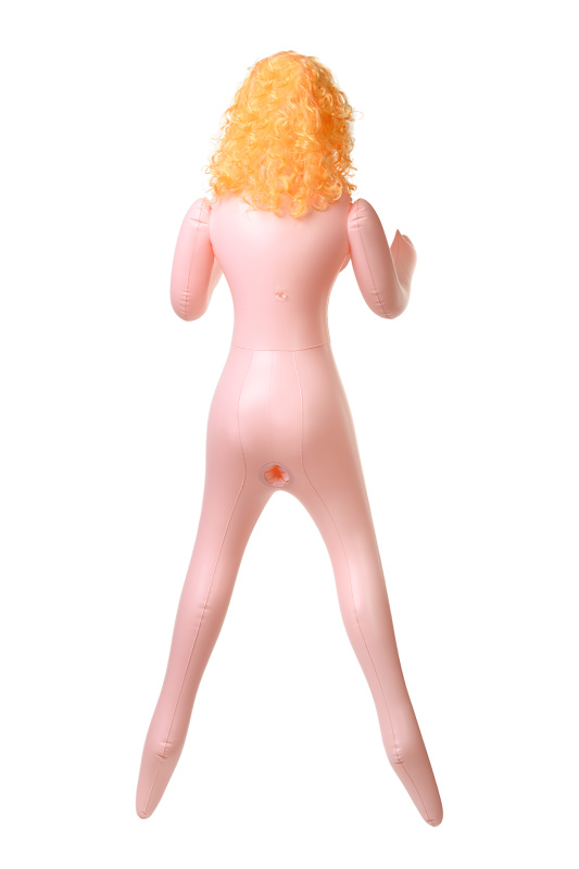 Изображение 5, Кукла надувная Celine с реалистичной головой, блондинка, с тремя отверстиями, TOYFA Dolls-X, кибер в, TFAM-117025