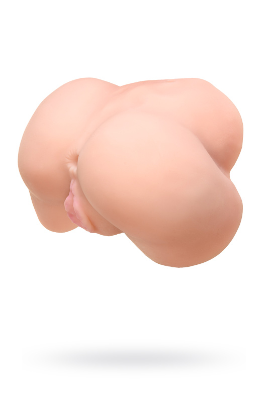 Мастурбатор реалистичный TOYFA Juicy Pussy Scarlett с вибрацией, вагина и анус, TPR, телесный, 17 см, TFA-893017