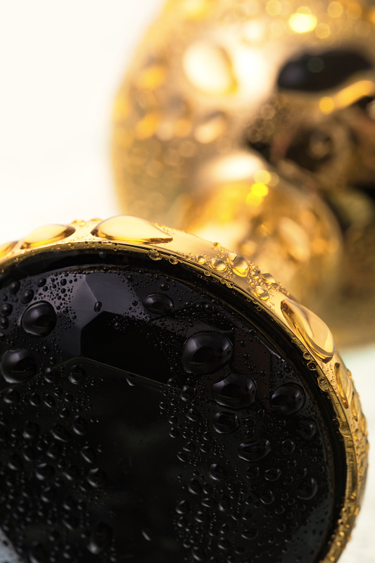 Изображение 9, Анальная втулка Metal by TOYFA, металл, золотая, с черным кристаллом, 7,5 см, Ø 3 см, 145 г, TFA-712006