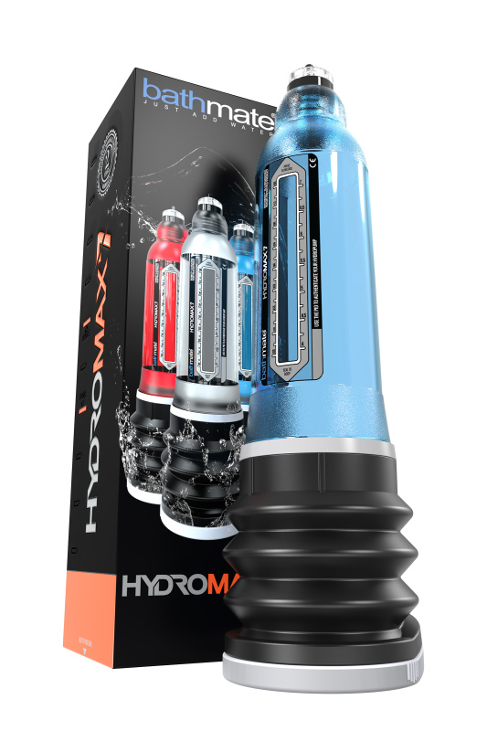 Изображение 5, Гидропомпа Bathmate HYDROMAX7, ABS пластик, голубая, 30 см (аналог Hydromax X30), TFA-BM-HM7-AB