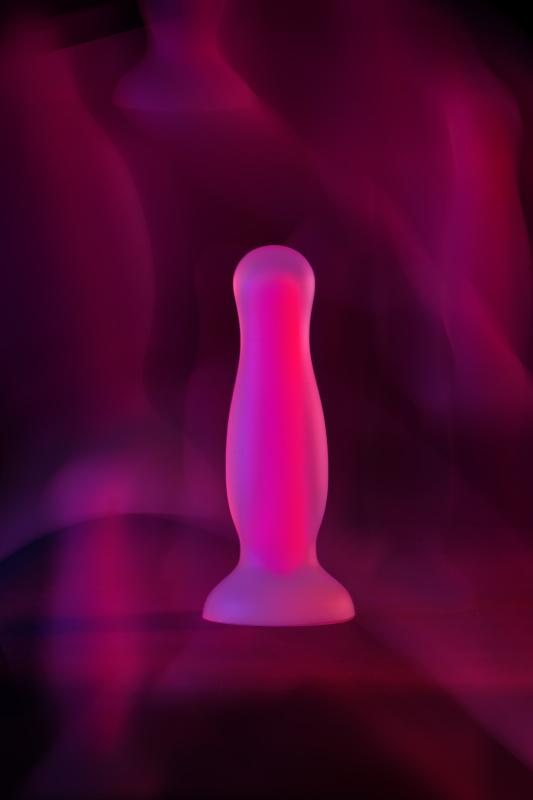 Изображение 12, Анальная втулка светящаяся в темноте Beyond by Toyfa John Glow, силикон, прозрачный, 12,5 см, TFA-873008