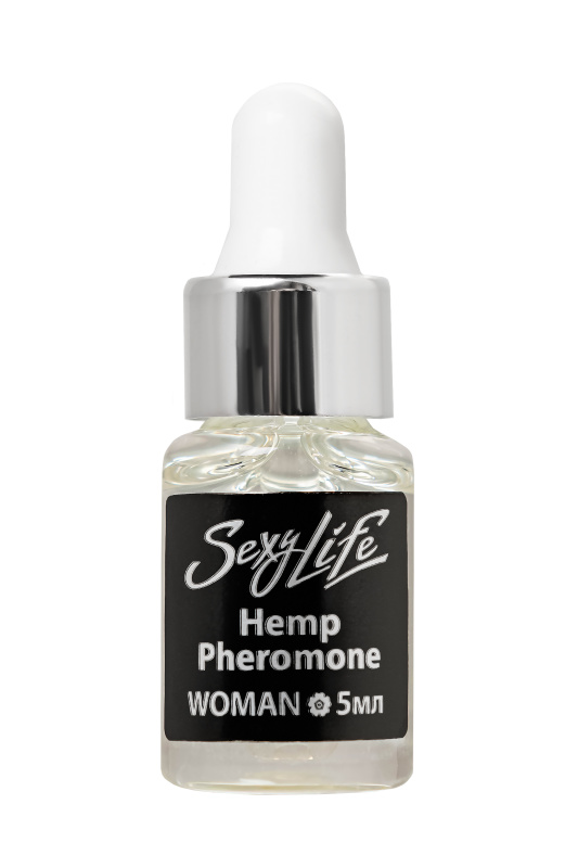 Изображение 2, Ароматическое масло с феромонами Sexy Life женские, Hemp Oil Pheromone 5 мл, FER-971