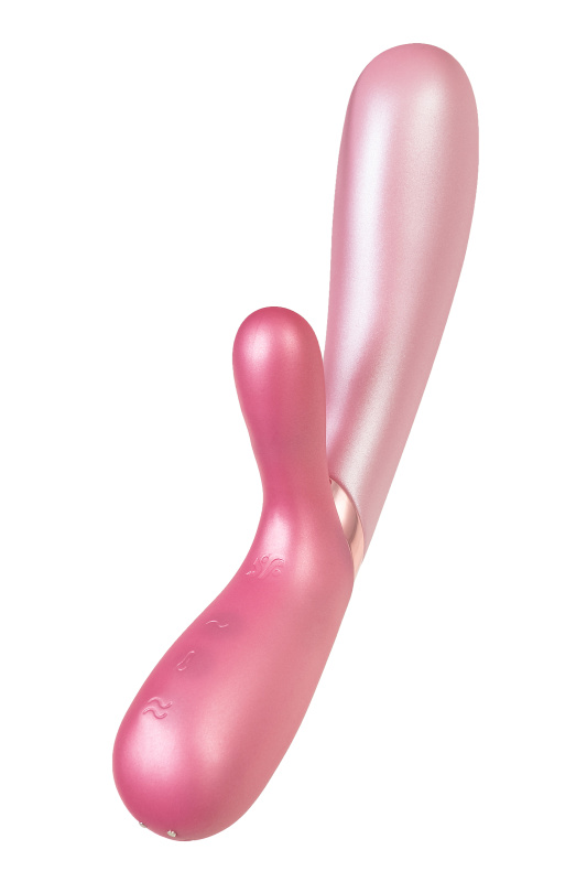 Изображение 5, Вибратор Satisfyer Hot Lover с клиторальным стимулятором, розовый, TFA-J2018-82-2