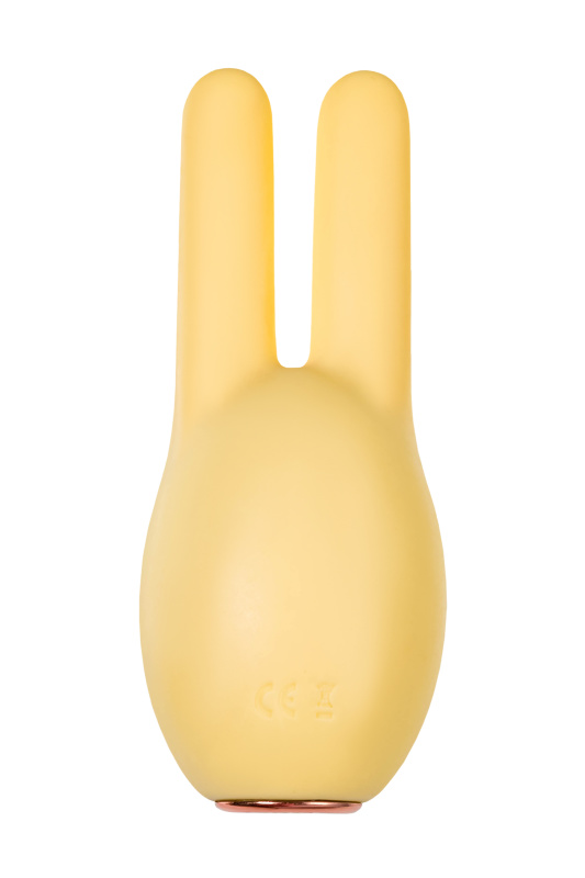 Изображение 3, Вибратор Штучки-Дрючки, Mr. Bunny, желтый, силикон, 9,2 см, TFA-691001