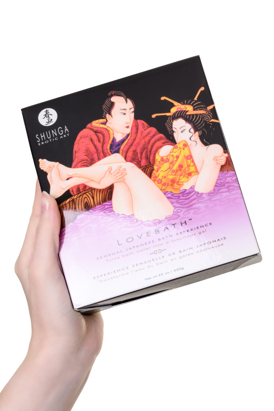 Изображение 5, Гель для ванны Shunga «Чувственный лотос», фиолетовый, 650 гр, TFA-276802