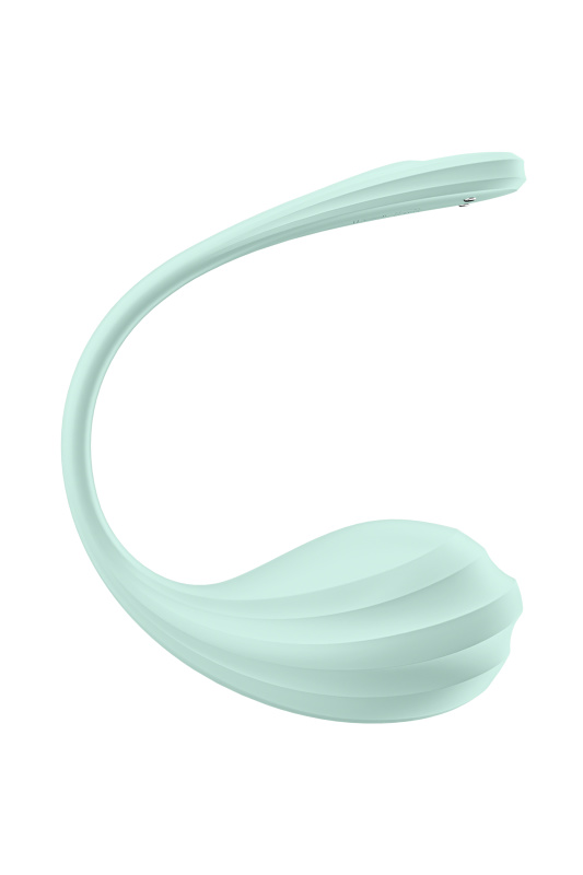 Изображение 4, Виброяйцо Satisfyer Smooth Petal Connect App, мятное, 6,5 см, TFA-4002736