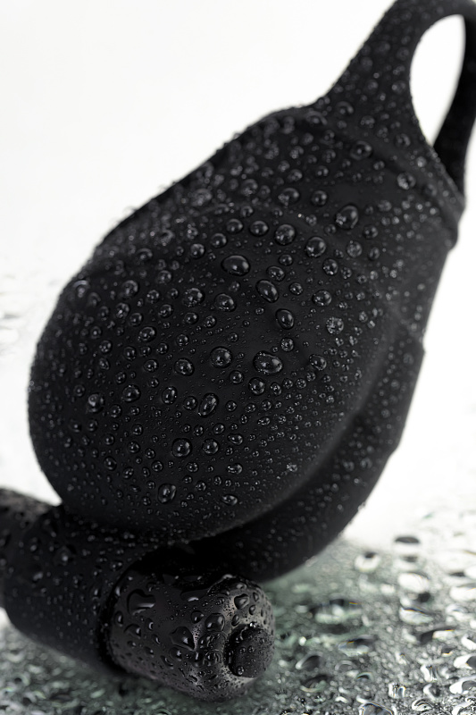 Изображение 13, Чехол для мошонки Erotist Attraction с эрекционным кольцом и вибрацией, силикон, черный, 6,5 см, TFA-548005